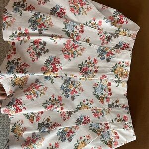 Skies Are Blue Floral Shorts